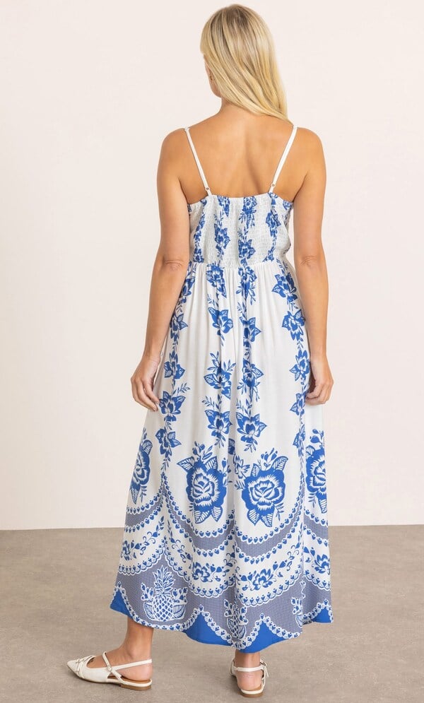 Printed Maxi Dress