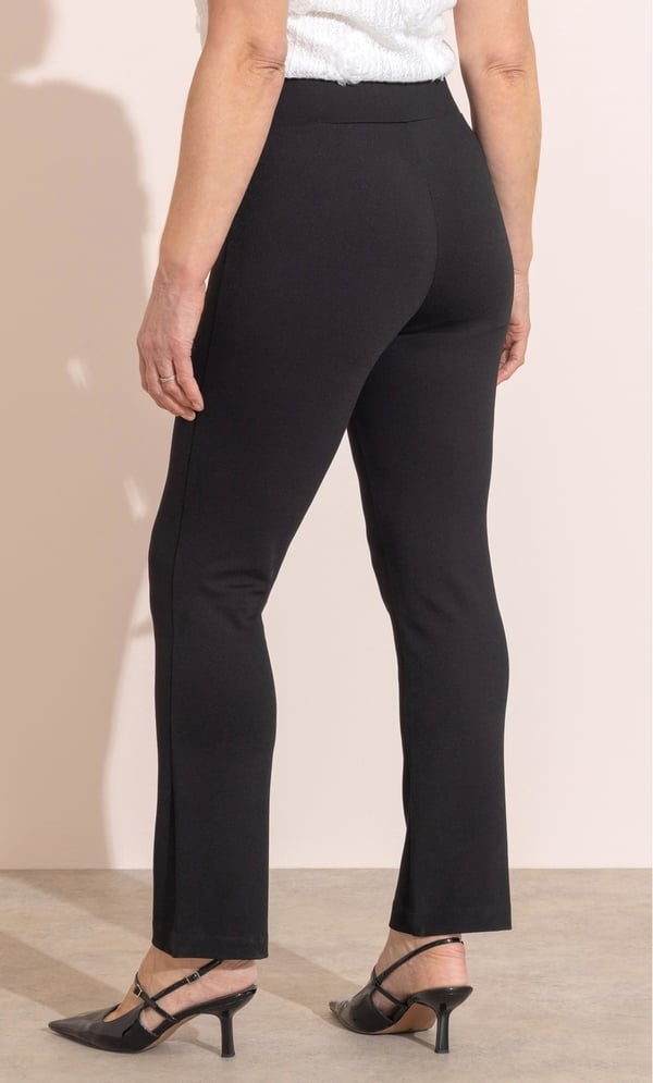 Anna Rose Straight Leg Ponte Trousers