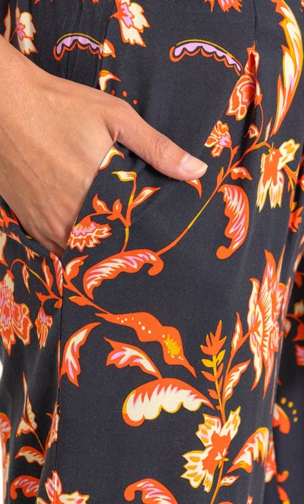 Printed trousers