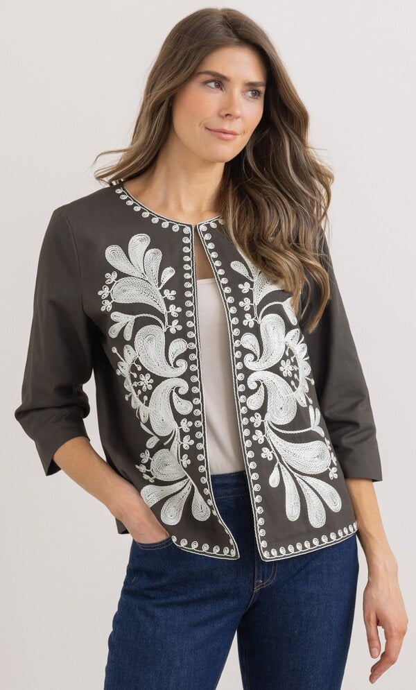 Embroidered Jacket