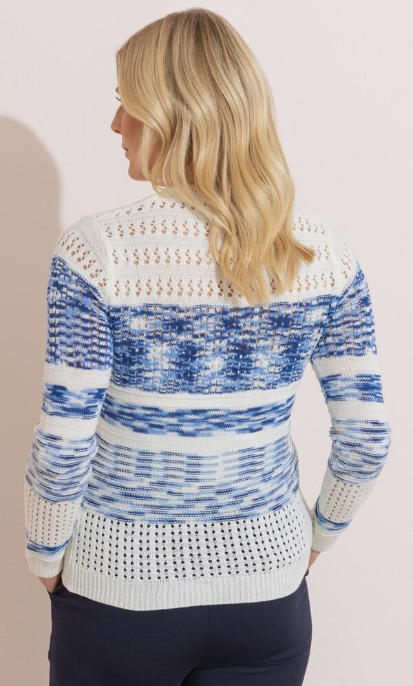 Anna Rose Stripe Knitted Jumper