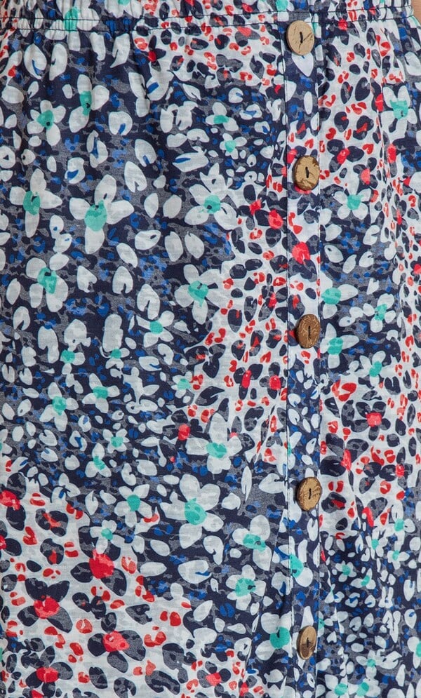 Anna Rose Printed Pull On Skirt