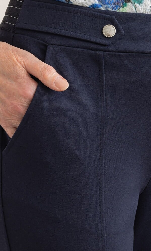 Anna Rose Ponte Slim Leg Trousers 27 inch