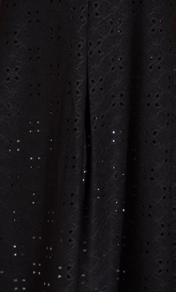 Eyelet Cut Sleeveless Top