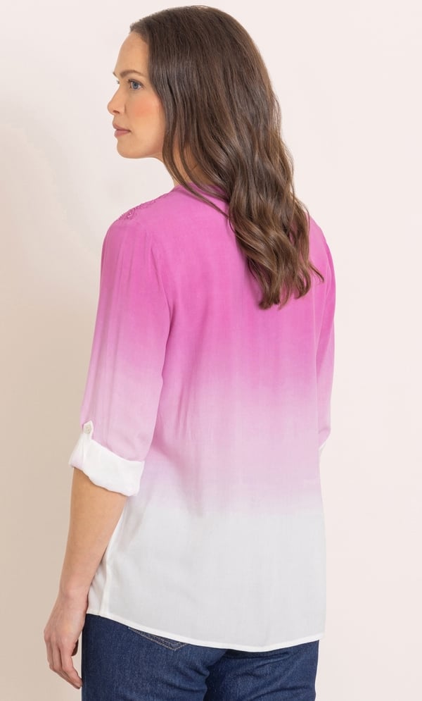 Embellished Dip Dye Shirt