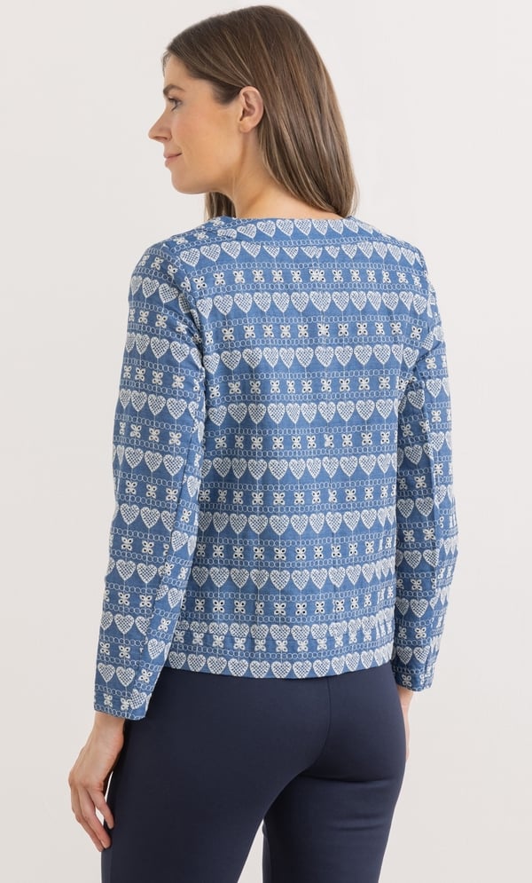 Embroidered Cotton Jacket