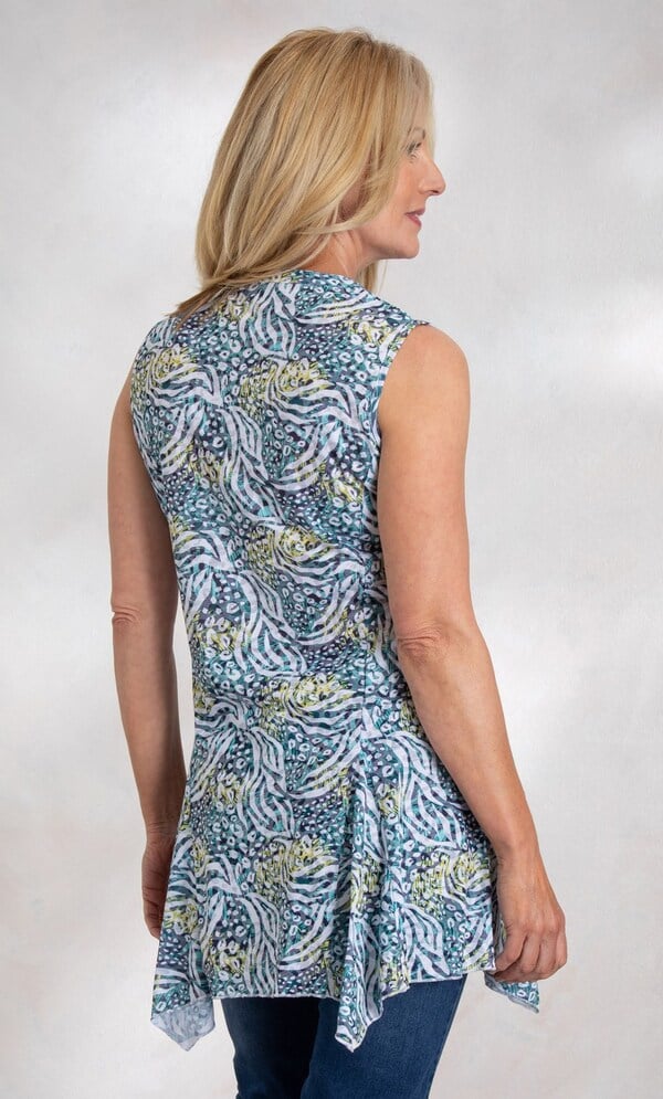 Anna Rose Printed Tunic Top