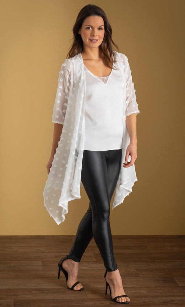 Dobby Dip Hem Cover Up