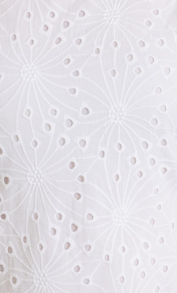 Anna Rose Broderie Anglaise Cotton Shift Dress