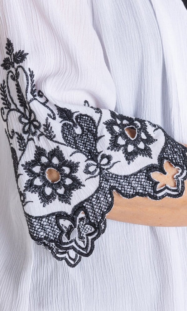 Anna Rose Embroidered Cover Up