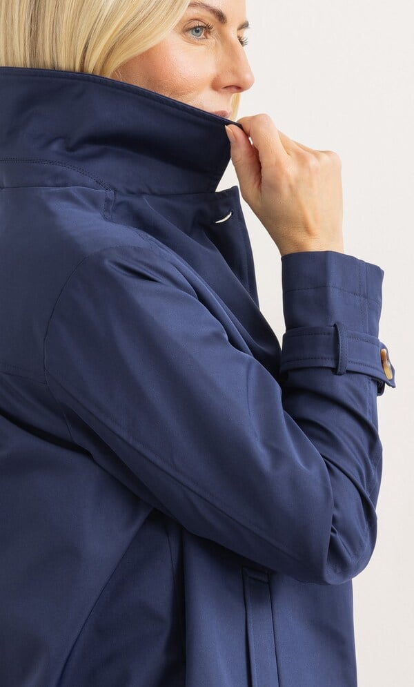 Cropped Trench Coat