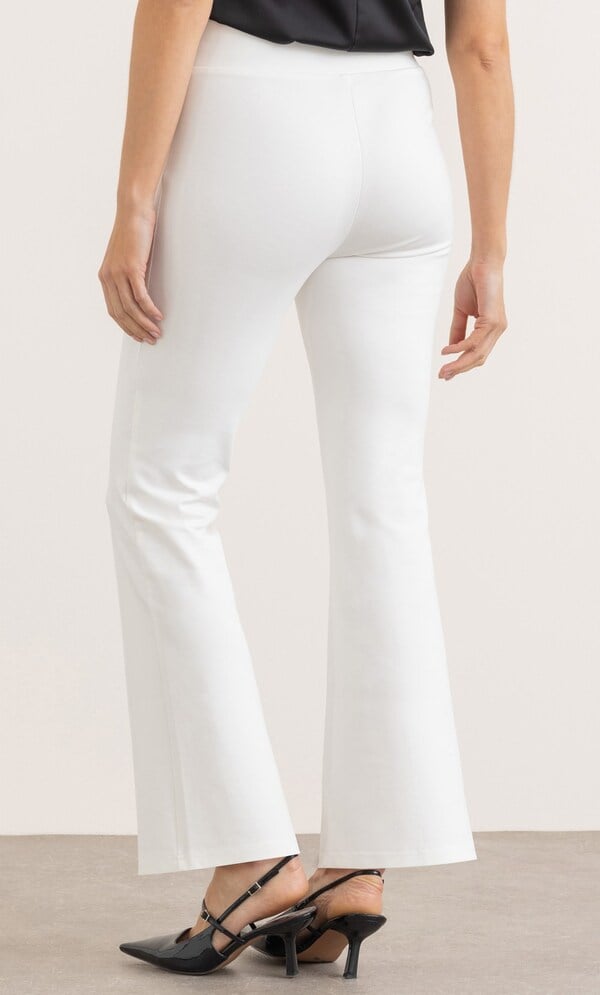 Ponte Kick Flare Pull On Trousers