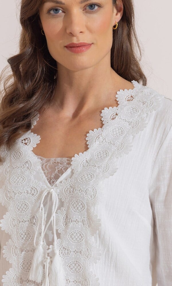 Lace Front Cover Up