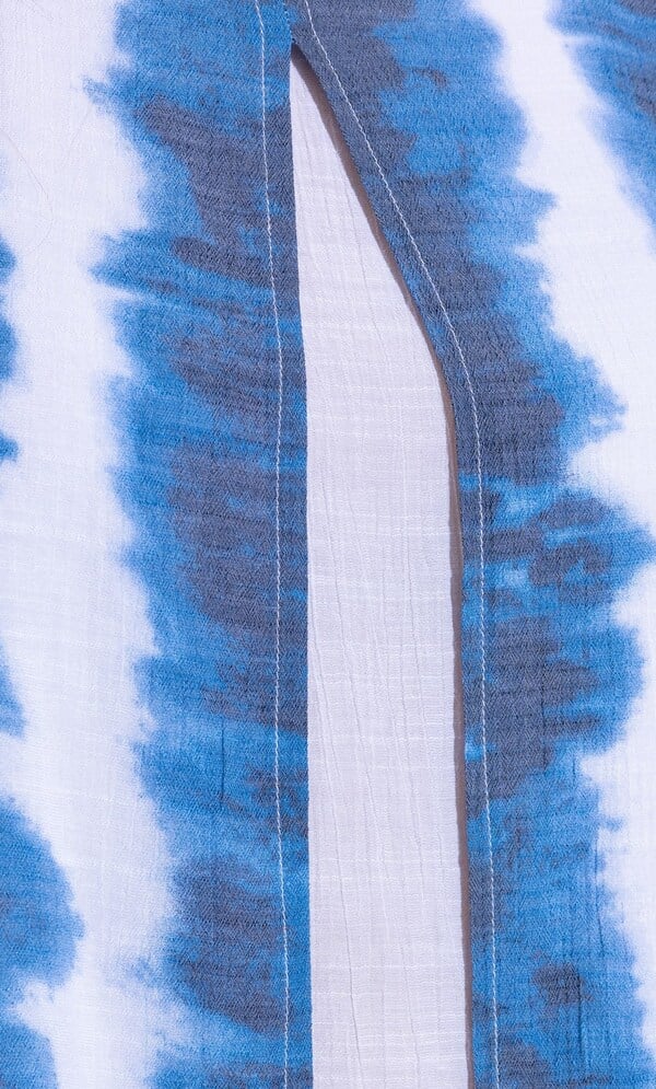 Sleeveless Layered Printed Top