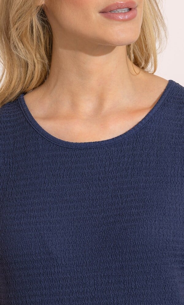 Textured Sleeveless Vest Top