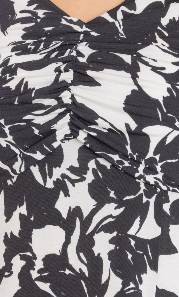 Floral Printed Sleeveless Dress
