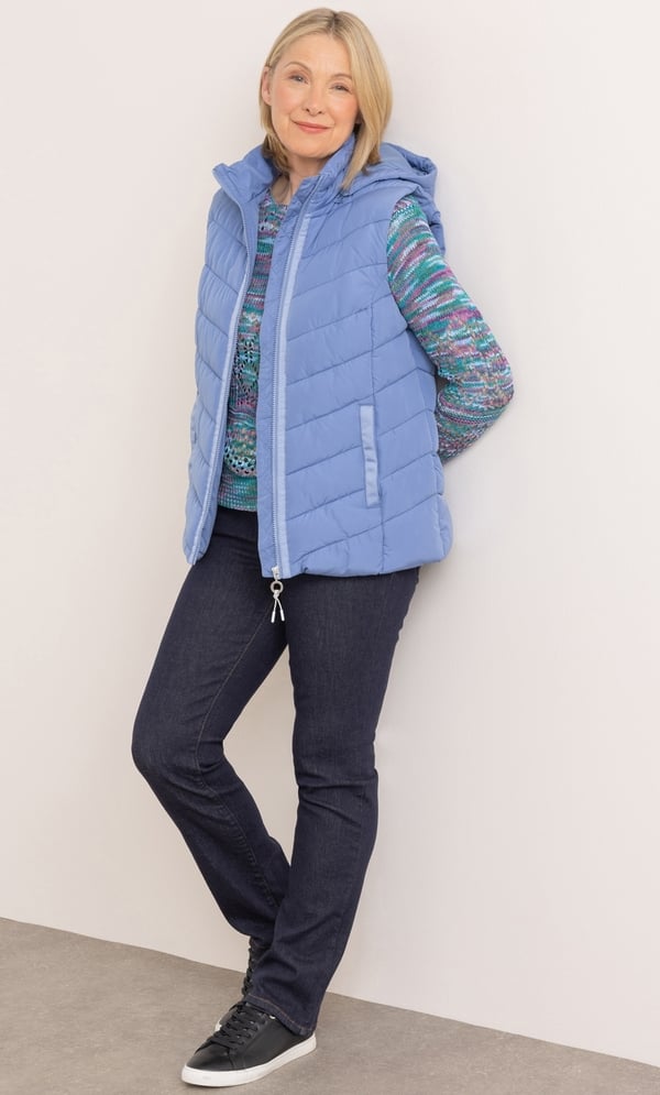 Anna Rose Hooded Puffer Gilet