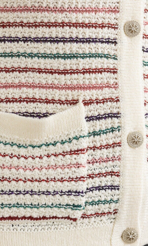 Anna Rose Striped Cardigan