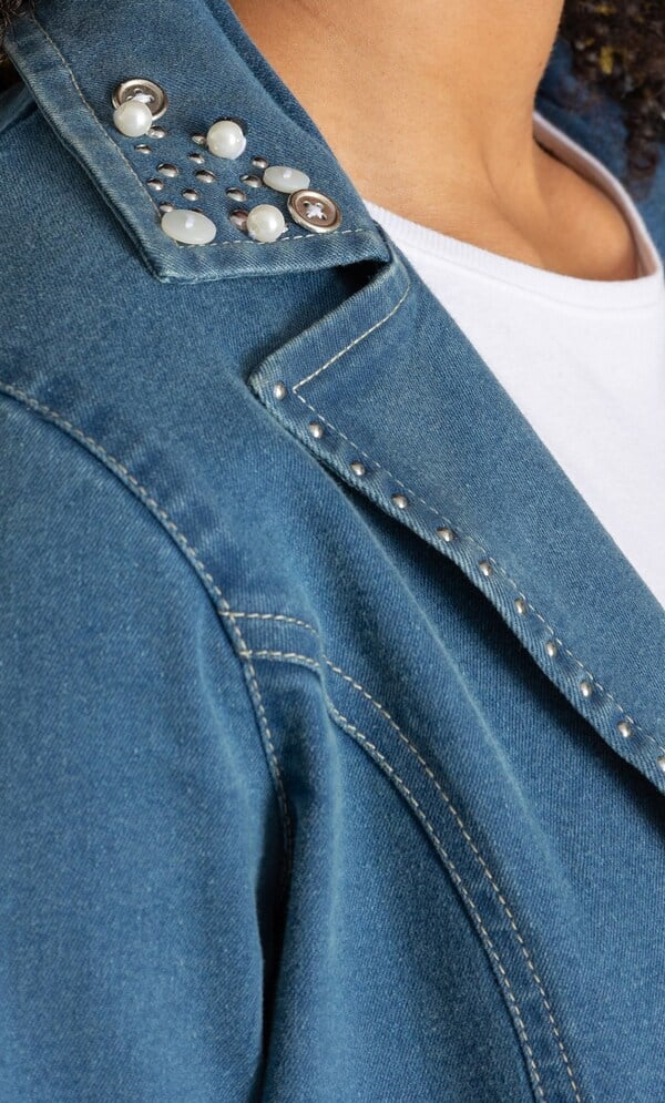 Embellished Denim Jacket