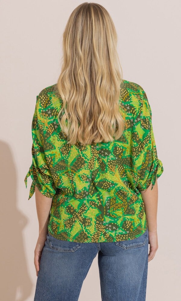 Botanical Print Top