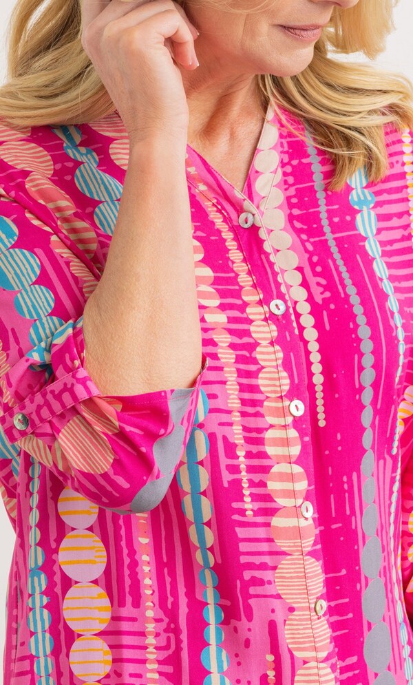 Anna Rose Circle Printed Blouse