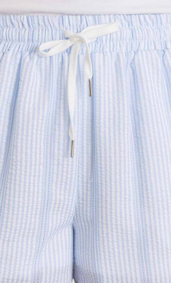 Striped Pull On Shorts