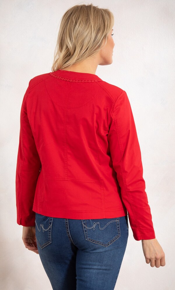 Embellished Cotton Blend Jacket