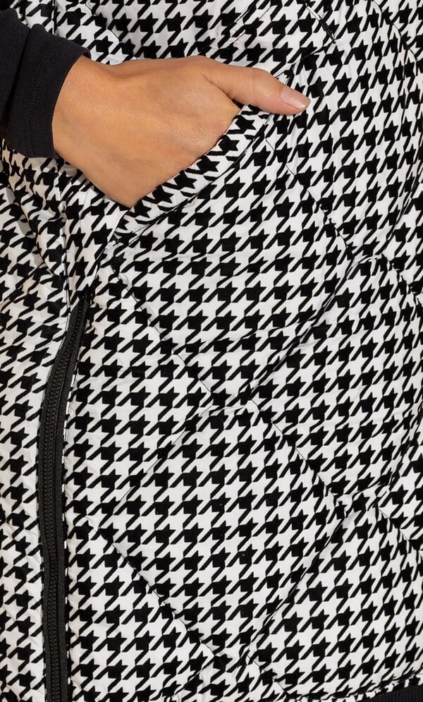 Dogtooth Flock Ribbed Hem Gilet