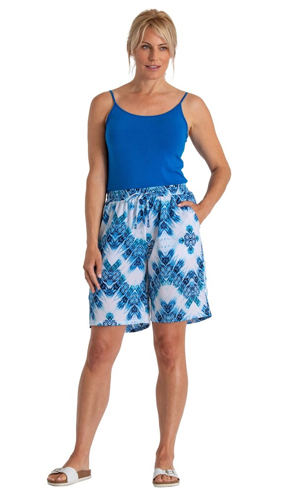 Printed Pull On Shorts