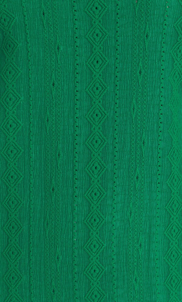 Jersey Jacquard Cutwork Top