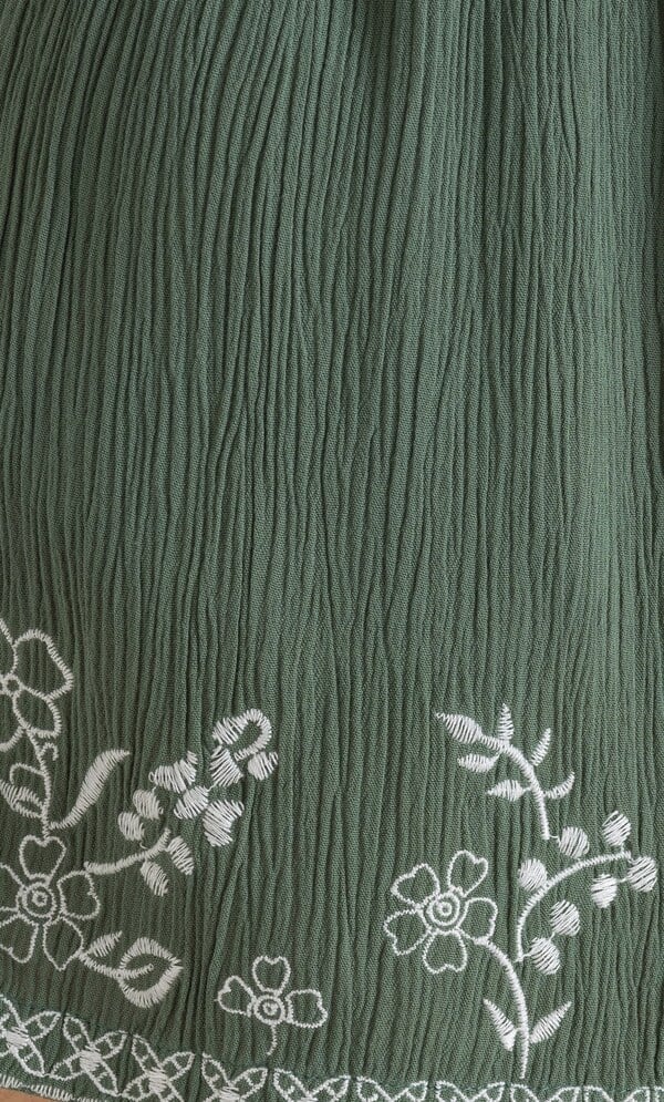 Anna Rose Pull On Embroidered Shorts