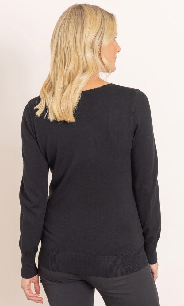 Embellished Knitted Top