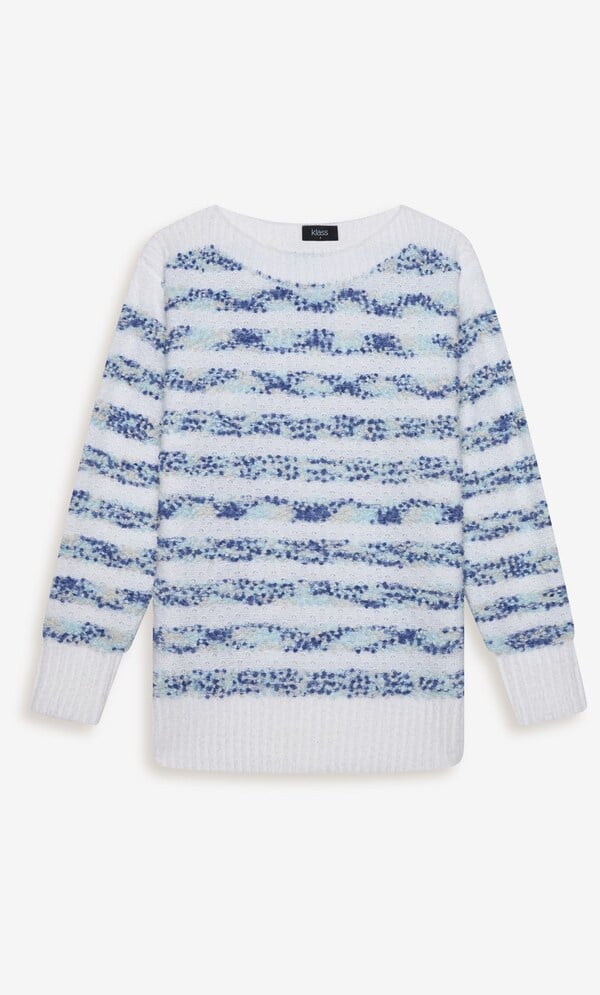 Textured Stripe Jumper