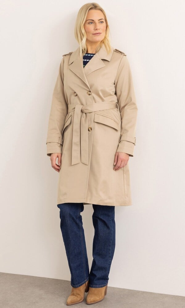 Double Breasted Trench Coat