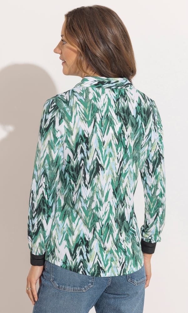 Anna Rose Patterned Blouse