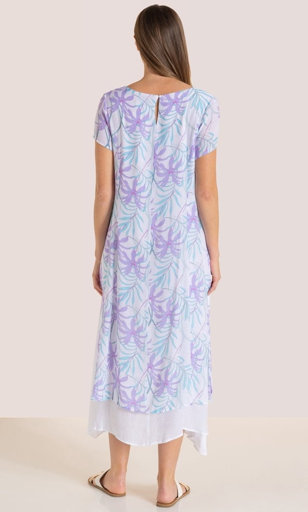 Printed Layered Dress