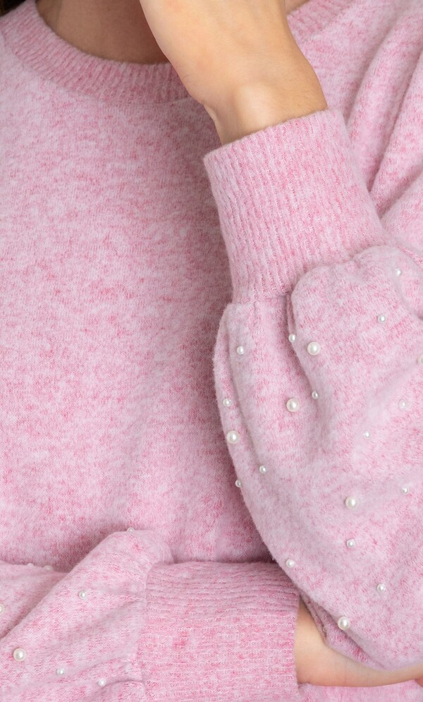 Embellished Blouson Sleeve Jumper