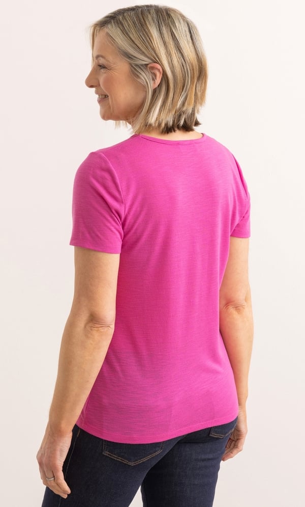 Anna Rose Embellished Heart Print Top