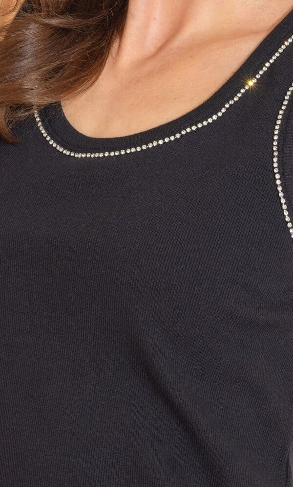 Embellished Tank Top