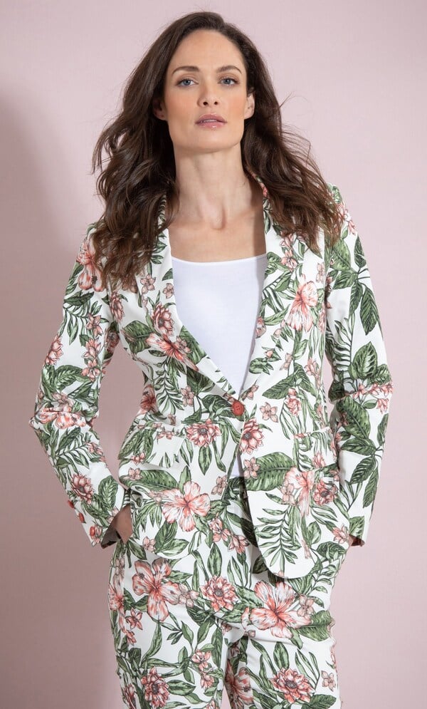 Botanical Fitted Jacket