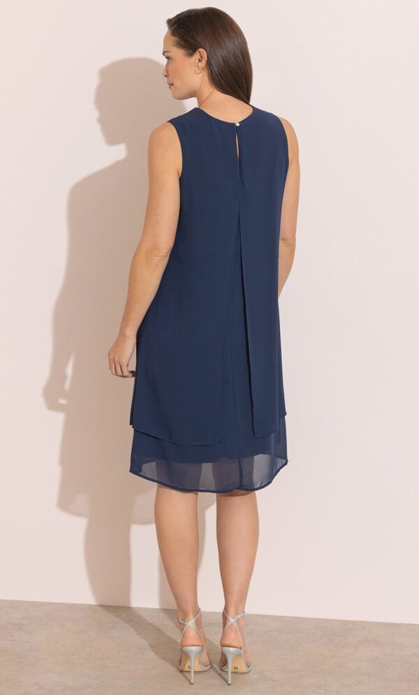 Embellished Sleeveless Dress