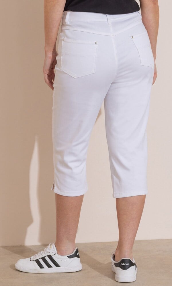 Cropped Stretch Jeans