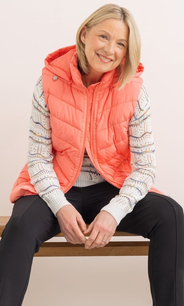 Anna Rose Hooded Puffer Gilet