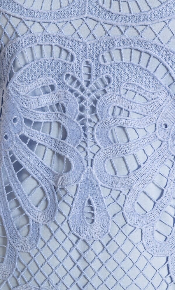 High Neck Lace Dress
