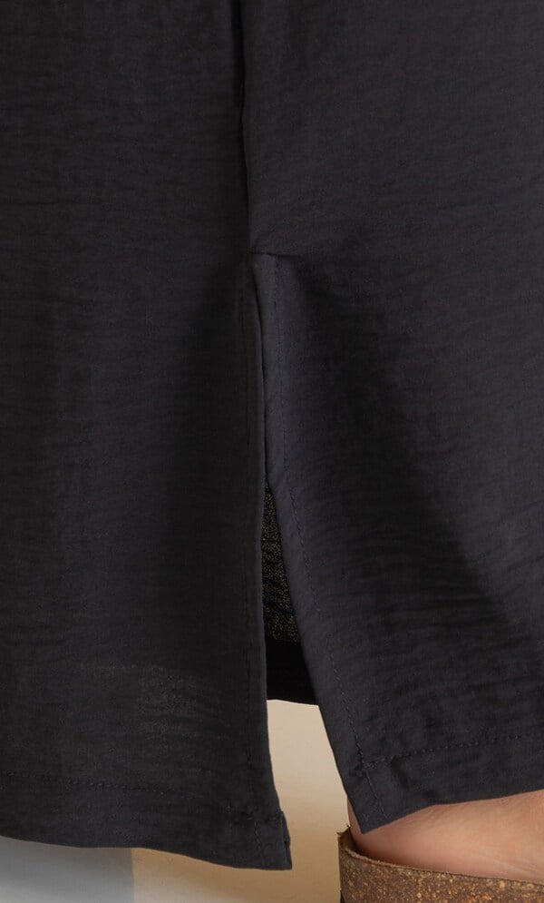 Wide Leg Pull On Trousers