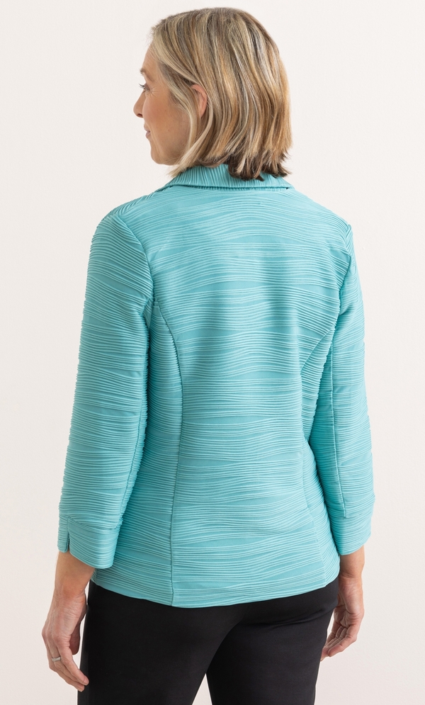 Anna Rose Textured Jersey Jacket