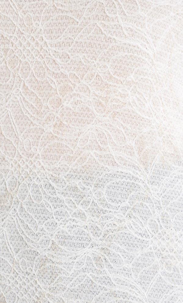 Anna Rose Textured Shimmer Short Sleeve Top