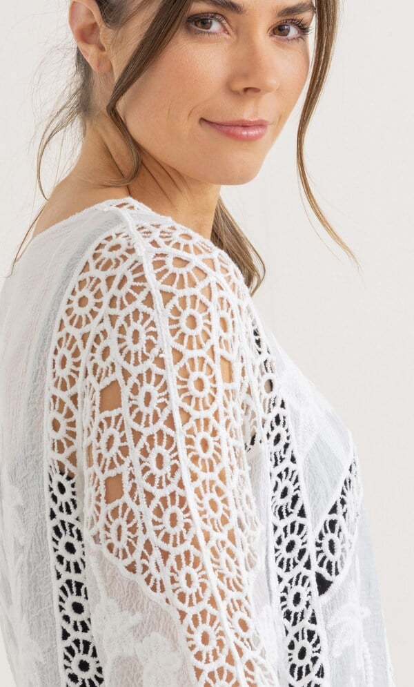Crochet Cotton Cover Up