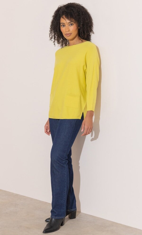 Batwing Knitted Jumper