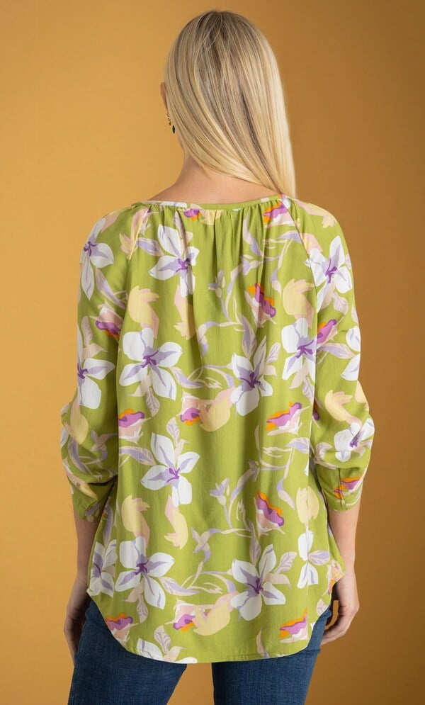 Botanical Print Top